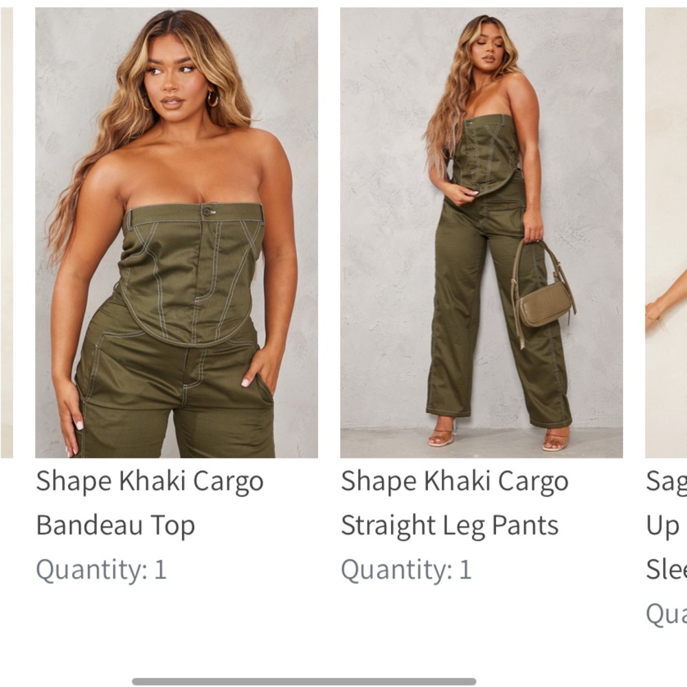 Never worn two piece set